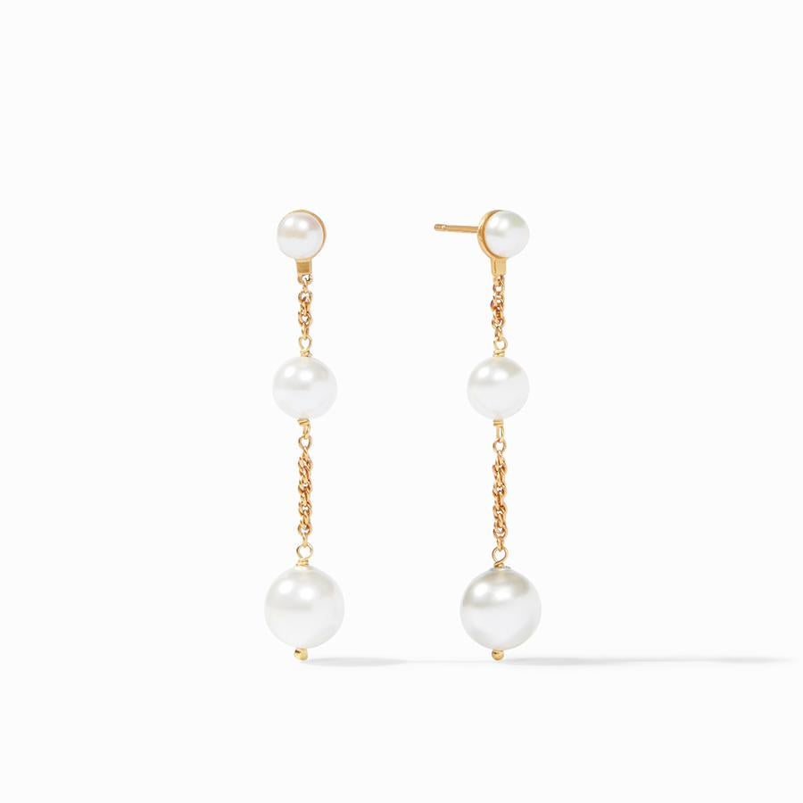 Julie Vos Cascade Pearl Earrings