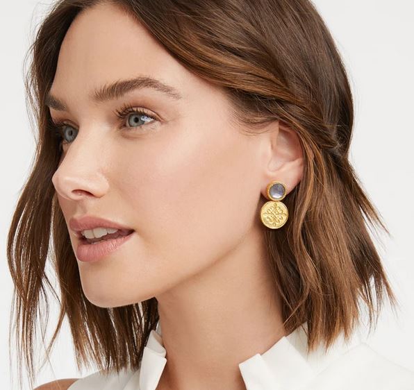 Signature Large Earring Backs in Gold | Julie Vos