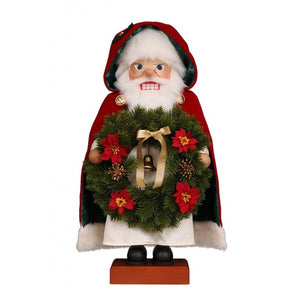 Christian Ulbricht Nutcracker Premium -Santa with Wreath