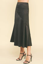 SLIKY BLOCK DETAILED MIDI SKIRTS - 6540SB: CAMEL / L