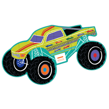 Cars 20pc "Monster Truck" Shaped Jigsaw with Shaped Box