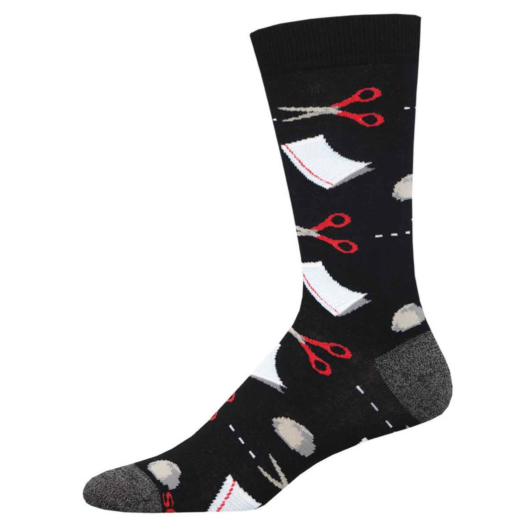 Rock, Paper, Scissors 6 Pack: Black / 10-13