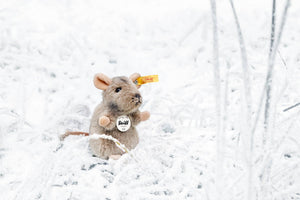 Piff Mouse Plush Toy, 4 Inches