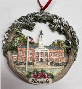 Hinsdale, IL sesquicentennial Ornament 150 years