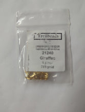 Trollbeads Gold Giraffe 21240 long retired new old stock in package