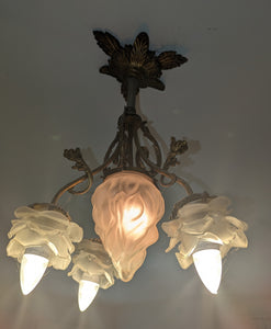 Vintage French ceiling light