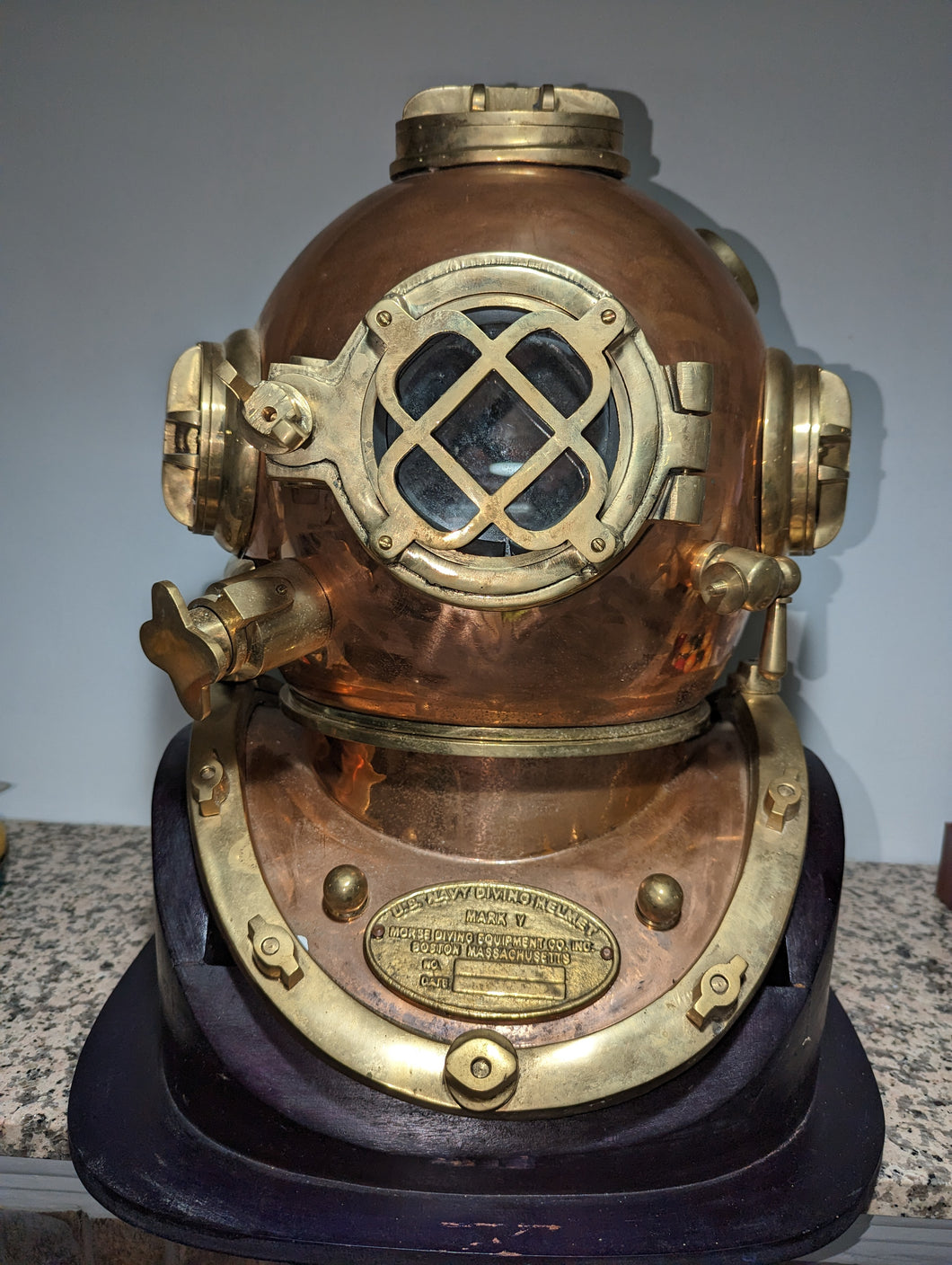 U.S.Navy Diving Helmet reproduction