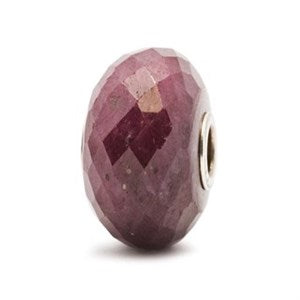 Ruby Bead w/ Silver Core