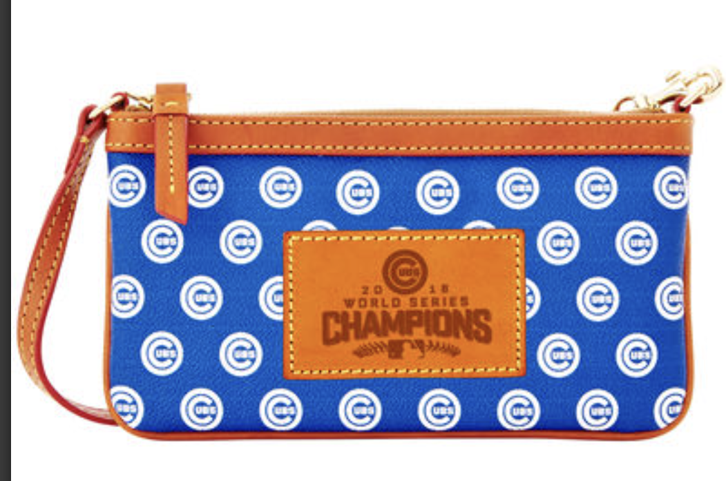 MLB  Cubs 2016 World Series Large Slim Wristlet