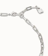 Uno de 50 Sterling Silver Plated Short Chain