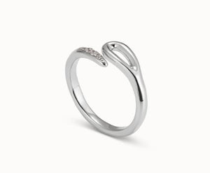 Uno de 50 Silver Needle Ring
