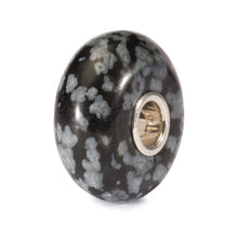 Snowflake Obsidian Bead