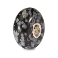 Snowflake Obsidian Bead