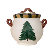 Old St. Nick Biscotti Jar Vietri Made in Italy