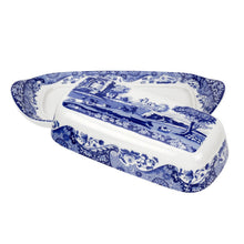 Spode Blue Italian Covered Butter Dish LOCAL PICK UP ONLY