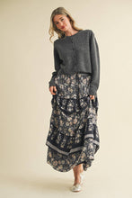 LONG PUFF SLEEVE SWEATER CARDIGAN MSW11018: Red / M