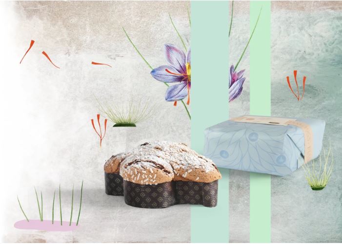 Italian Easter Cake Fiasconaro Colomba Pandorata 750g