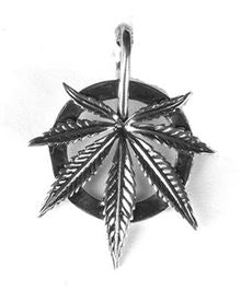 Hemp Leaf Pendant RETIRED
