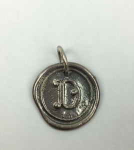 Waxing Poetic Round Insignia Charm
