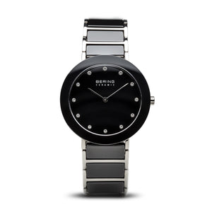 Bering Time Ceramic Polished Silver Watch | 11435-749