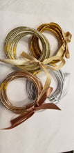 True Gold Flexible Jelly Bangle Set