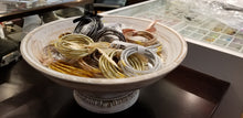 Silver Flexible Jelly Bangle Set