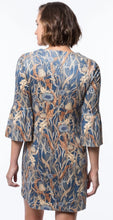 Sydney faux suede printed dress