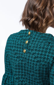 Lisa Jacquard Top