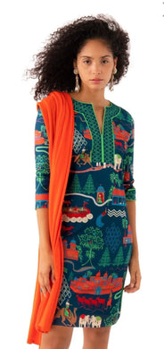 Jersey Split neck and dress Jodhpur Journal