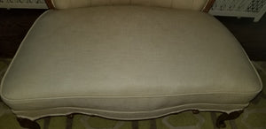 Vintage French style loveseat