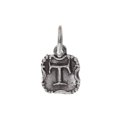 Waxing Poetic  Crest Insignia Sterling Charm