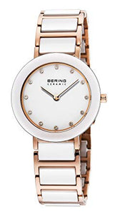 Bering Time Ceramic Polished Rose Gold Watch | 10729-766