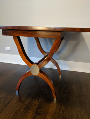 Mahogany Flip Table as is
