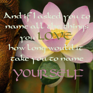 Love Yourself dangle RETIRED