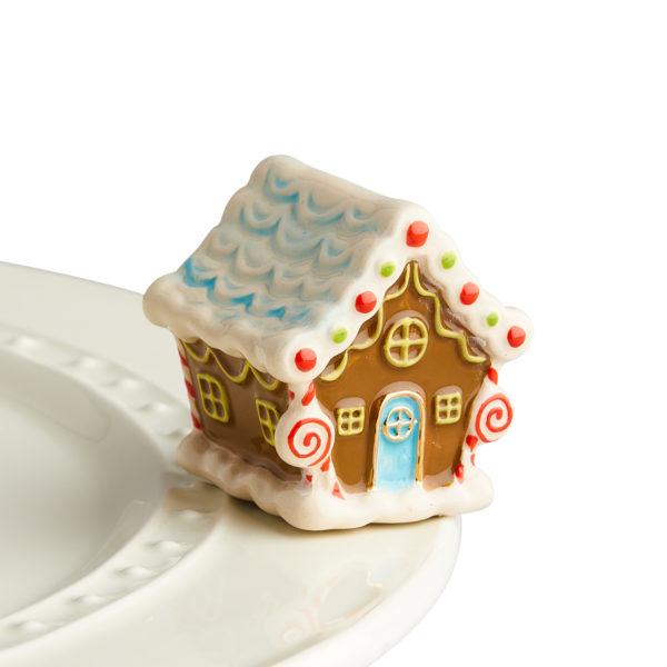 Candyland Lane aka Gingerbread House Nora Fleming mini