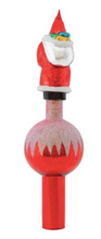 Holiday Splendor 11.5" Santa Finial by Christopher Radko