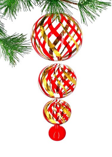 Ruby Gold Swirl 24ct 12
