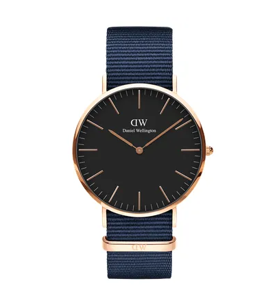 Daniel Wellington watch Classic Black Bayswater 40mm