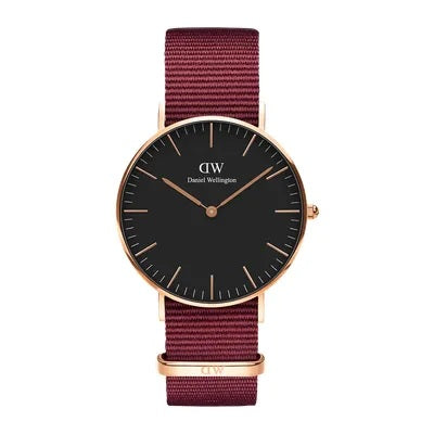 Daniel Wellington watch Classic Black Roselyn 40mm