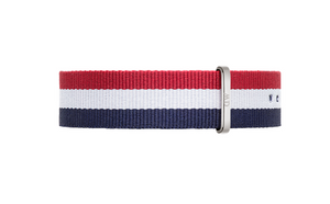 Daniel Wellington Classic Cambridge Strap for 36mm- in Silver