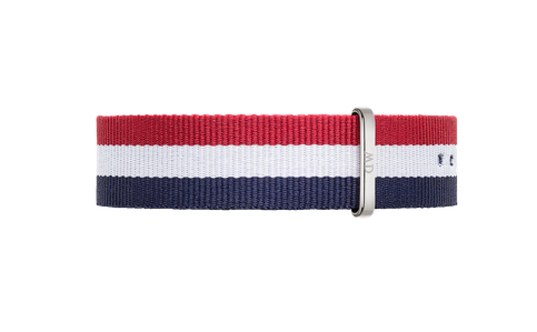 Daniel Wellington Classic Cambridge Strap for 36mm- in Silver