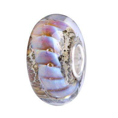 Elfbeads glass Halo Sand Snakeskin bead