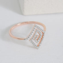 You are A-Maze ing Diamond and sterling ring by Ella Stein