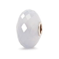 Faceted Chalcedony Bead