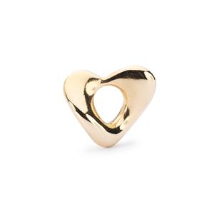 Soft Heart small gold  TAUBE-00105