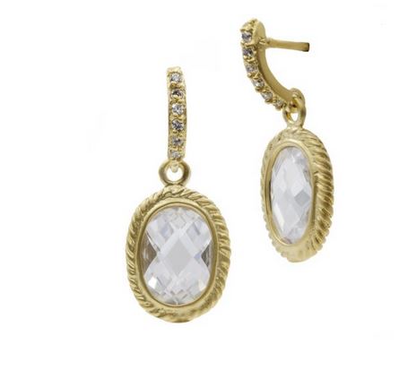 She Said Yes Raindrop Earrings