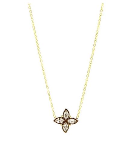 Bloom Petal Pendant Necklace