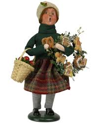 Byers Choice Girl with Gingerbread
