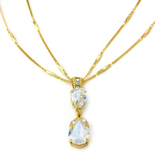 Mariana Moonlight Gold Drop Necklace