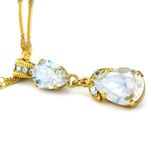 Mariana Moonlight Gold Drop Necklace